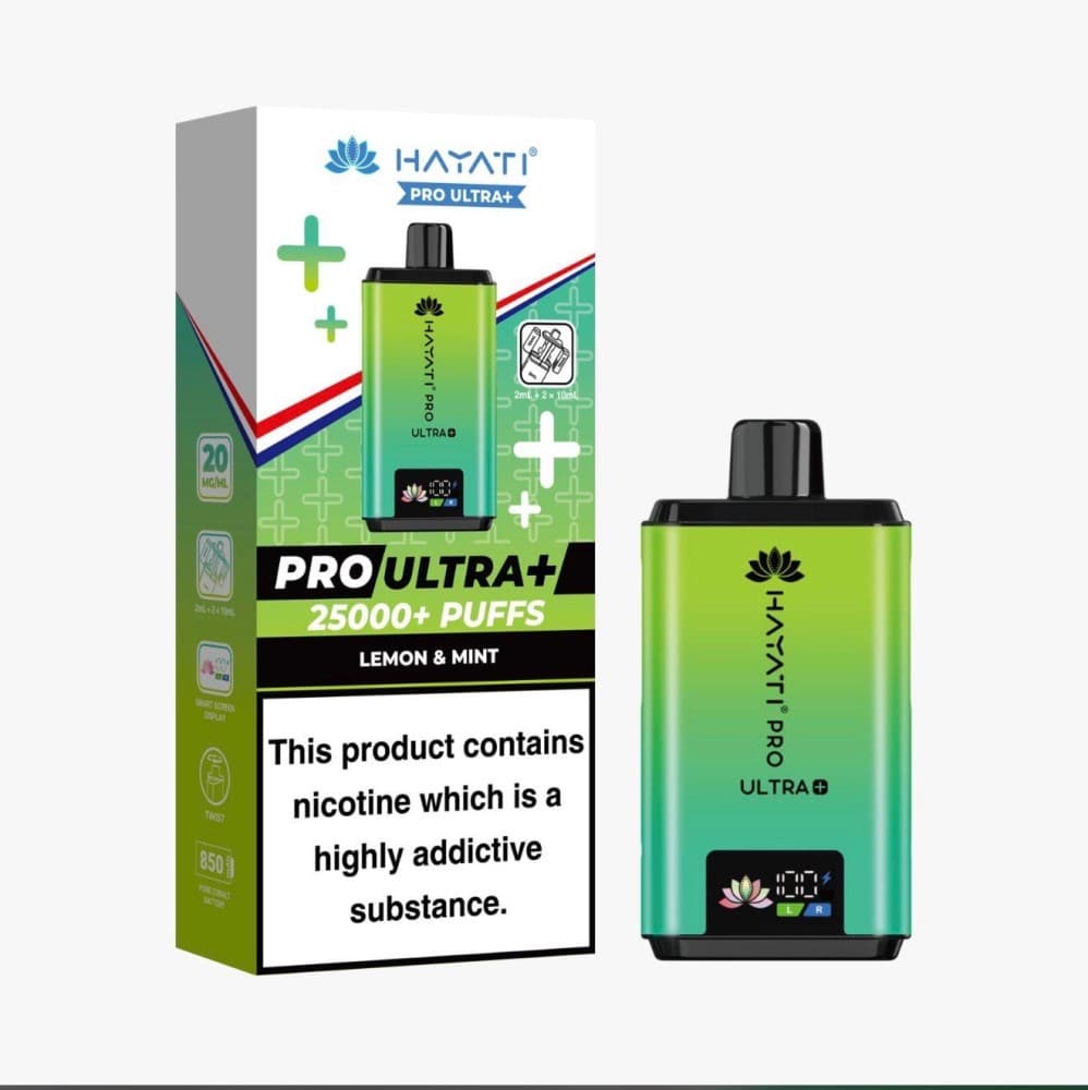 Hayati Pro Ultra Plus 25k Kit - Lemon Mint