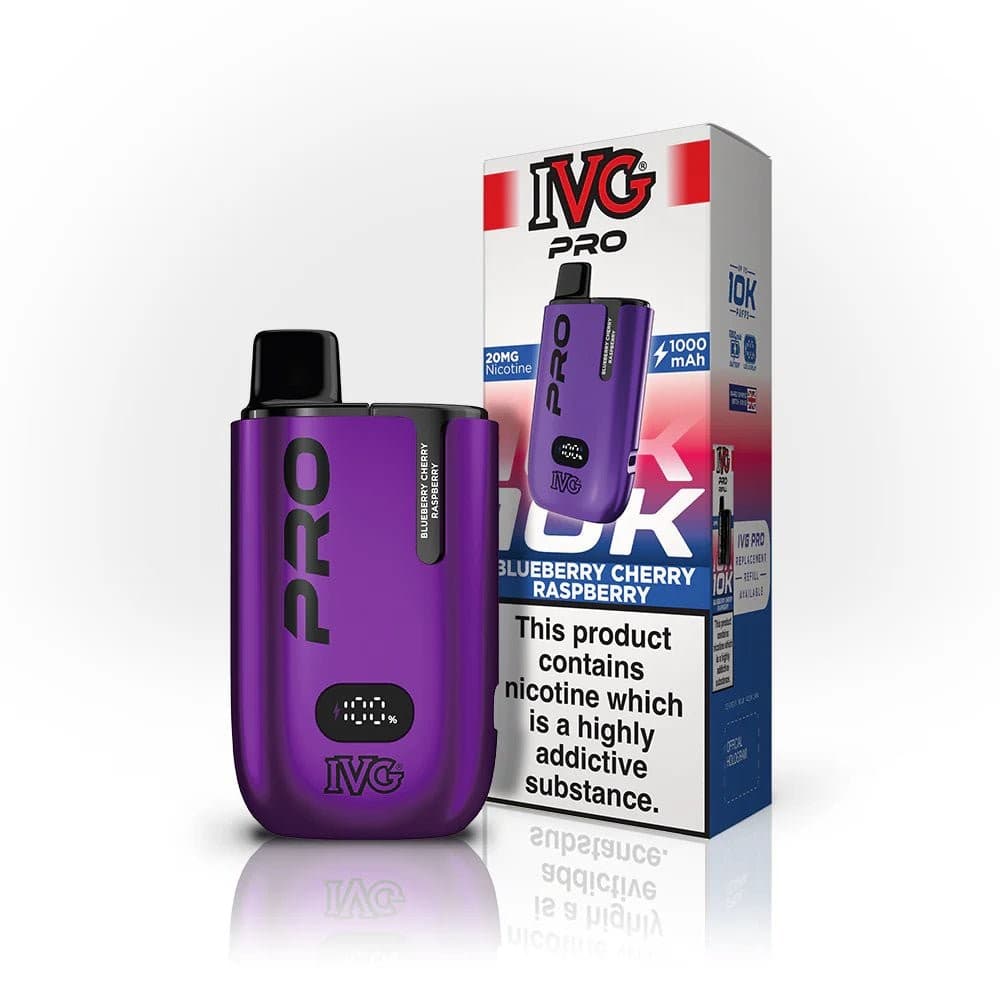 IVG Pro 10000 - Blueberry Cherry Raspberry - Pack of 5