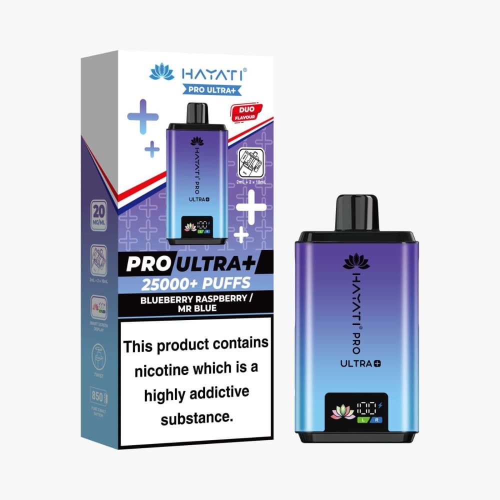 Hayati Pro Ultra Plus 25k Kit - Blueberry Raspberry/Mr Blue