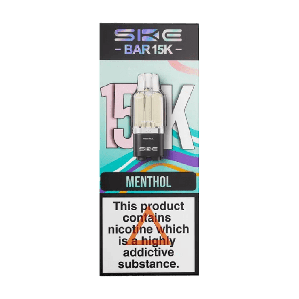 Ske Bar 15k Refill Pods - Menthol