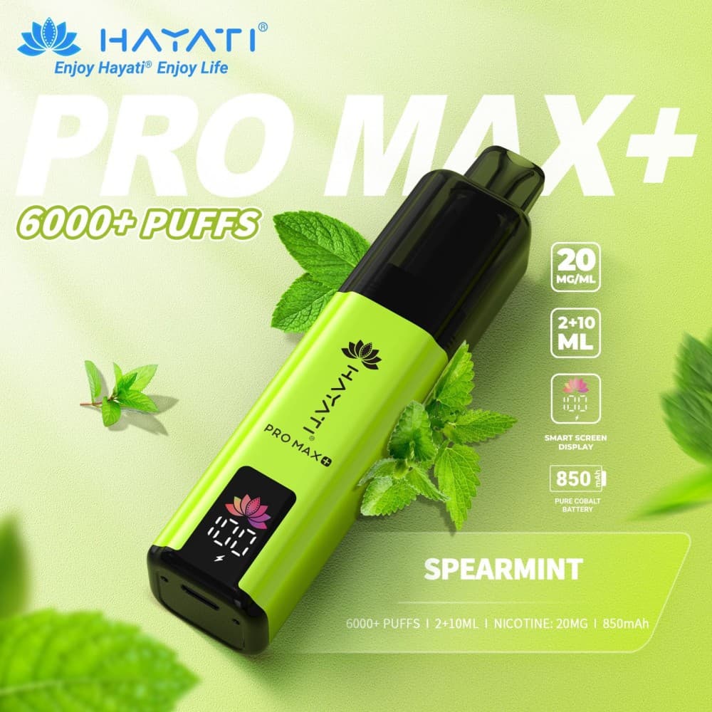 Hayati Pro Max+ 6000 - Spearmint