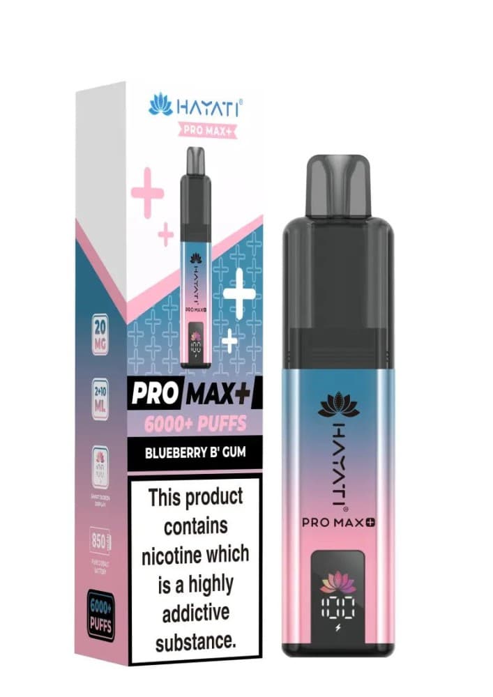Hayati Pro Max+ 6000 - Blueberry Bubblegum