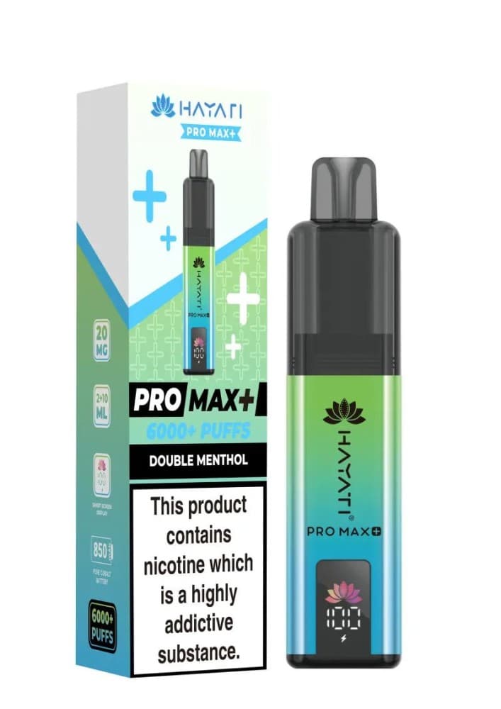 Hayati Pro Max+ 6000 - Double Menthol