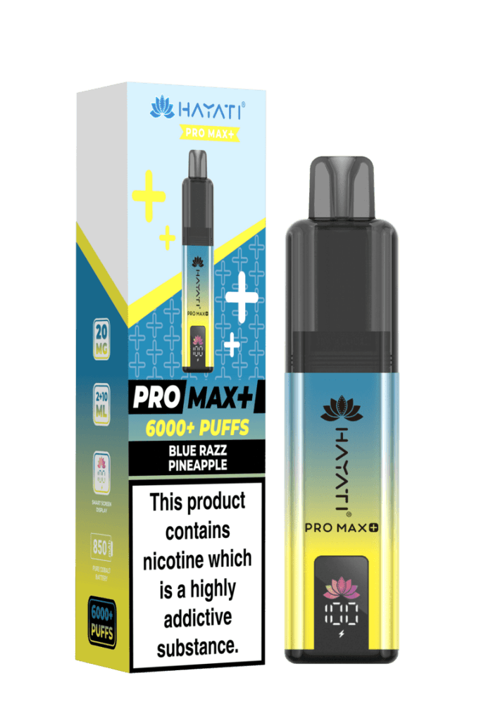 Hayati Pro Max+ 6000 - Blue Razz Pineapple
