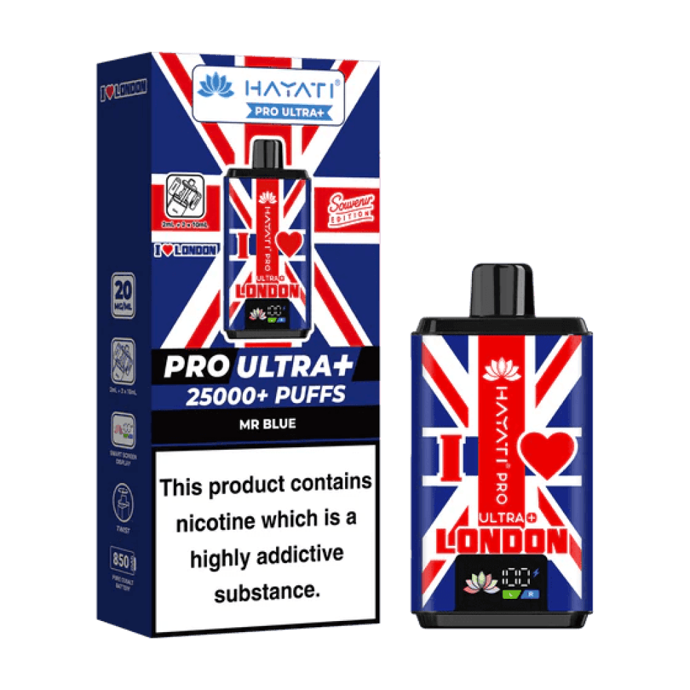 Hayati Pro Ultra + Souvenir Edition - Mr Blue ( I Love London )