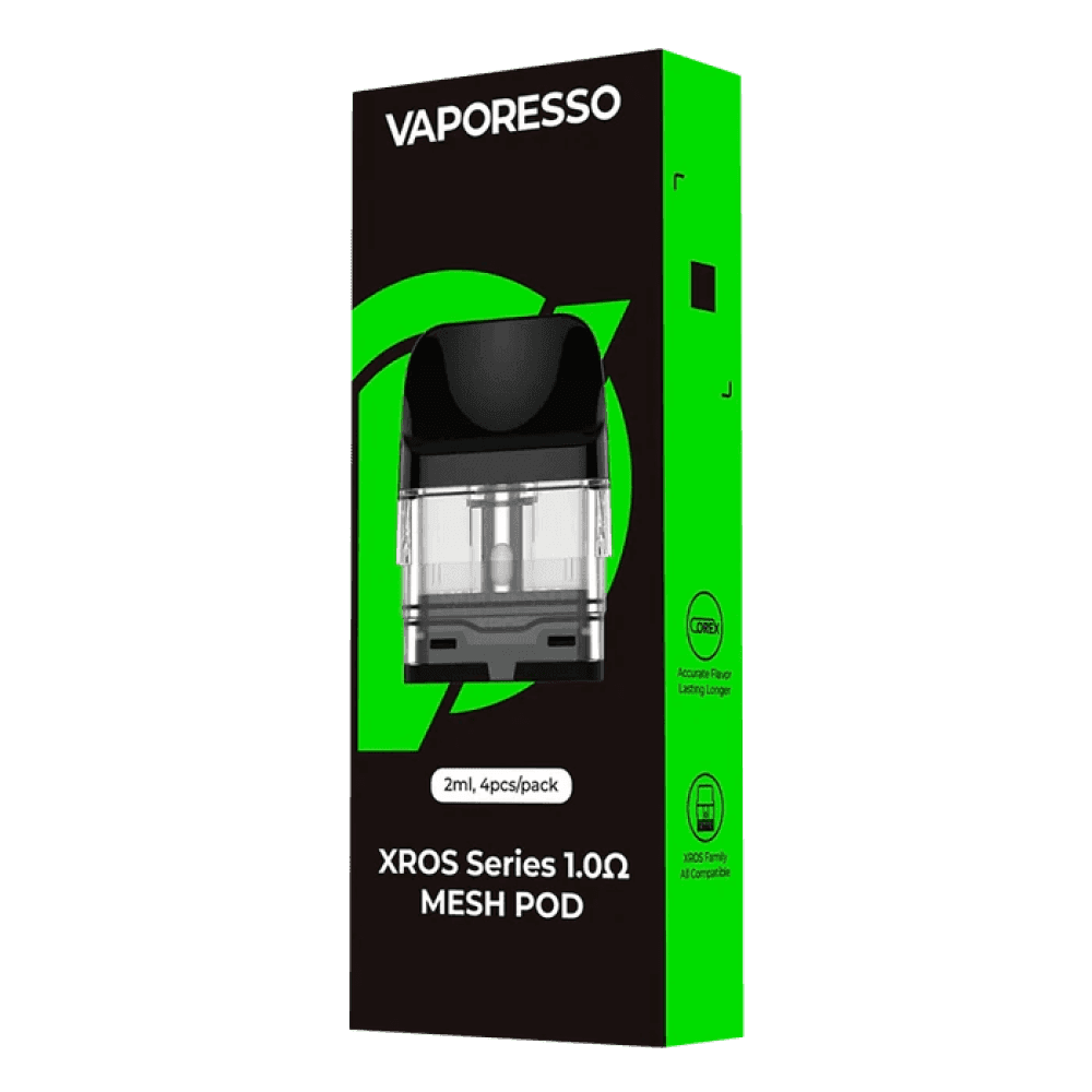 Vaporesso Xros Series 1.0 Ohm Mesh Pods - 4Pack