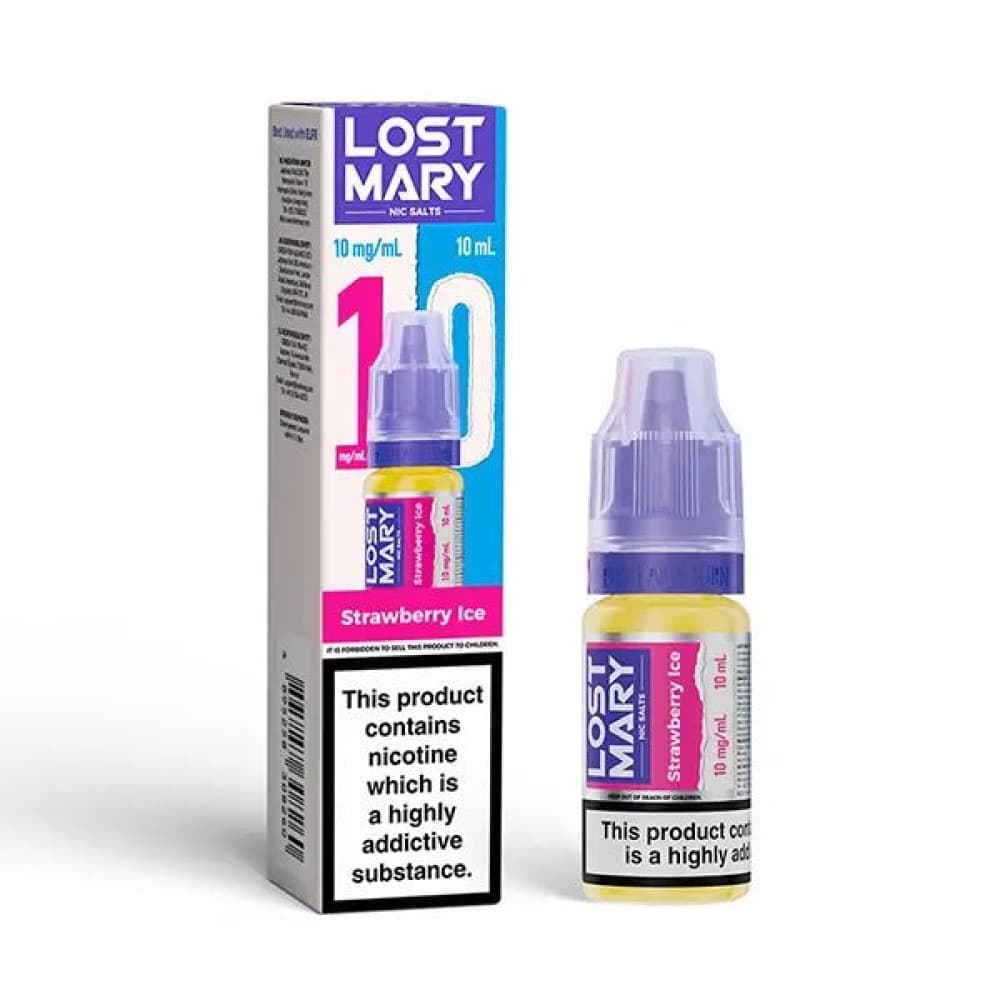 Lost Mary Nic Salt - Strawberry Ice  - Pack of 10