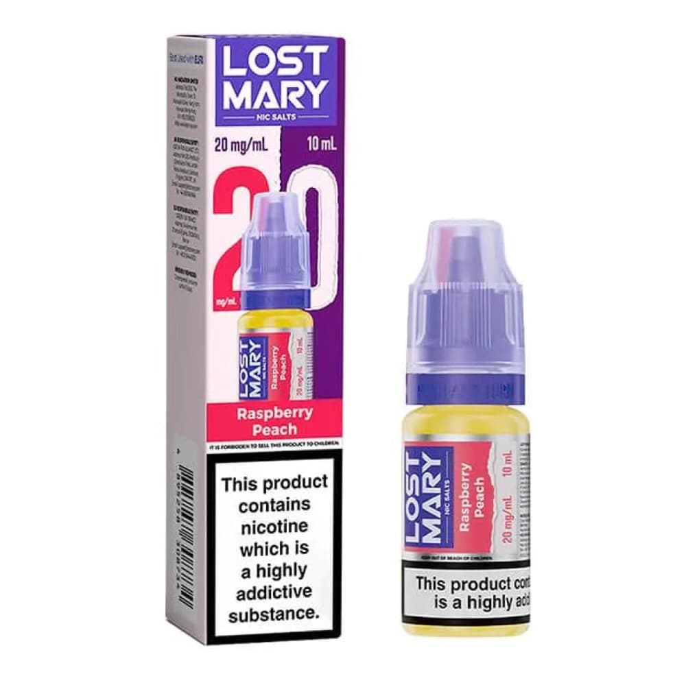 Lost Mary Nic Salt - Raspberry Peach - Pack of 10