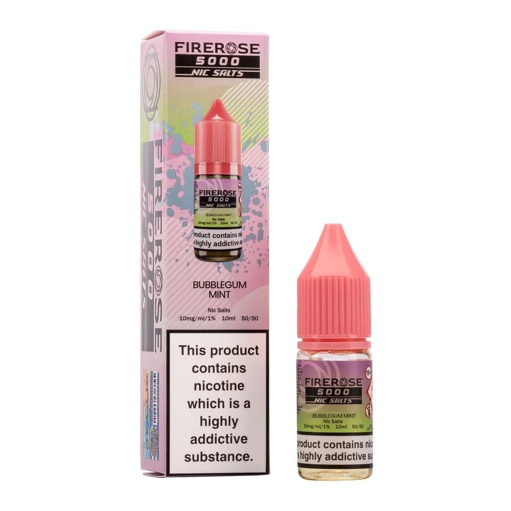 Elux Firerose 5000 Nic Salt - Bubblegum Mint