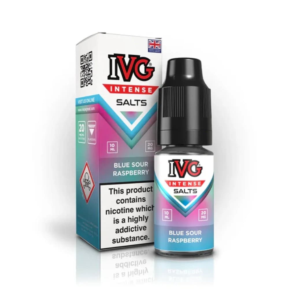 IVG Intense Nic Salt - Blue Sour Raspberry - 10 Pack