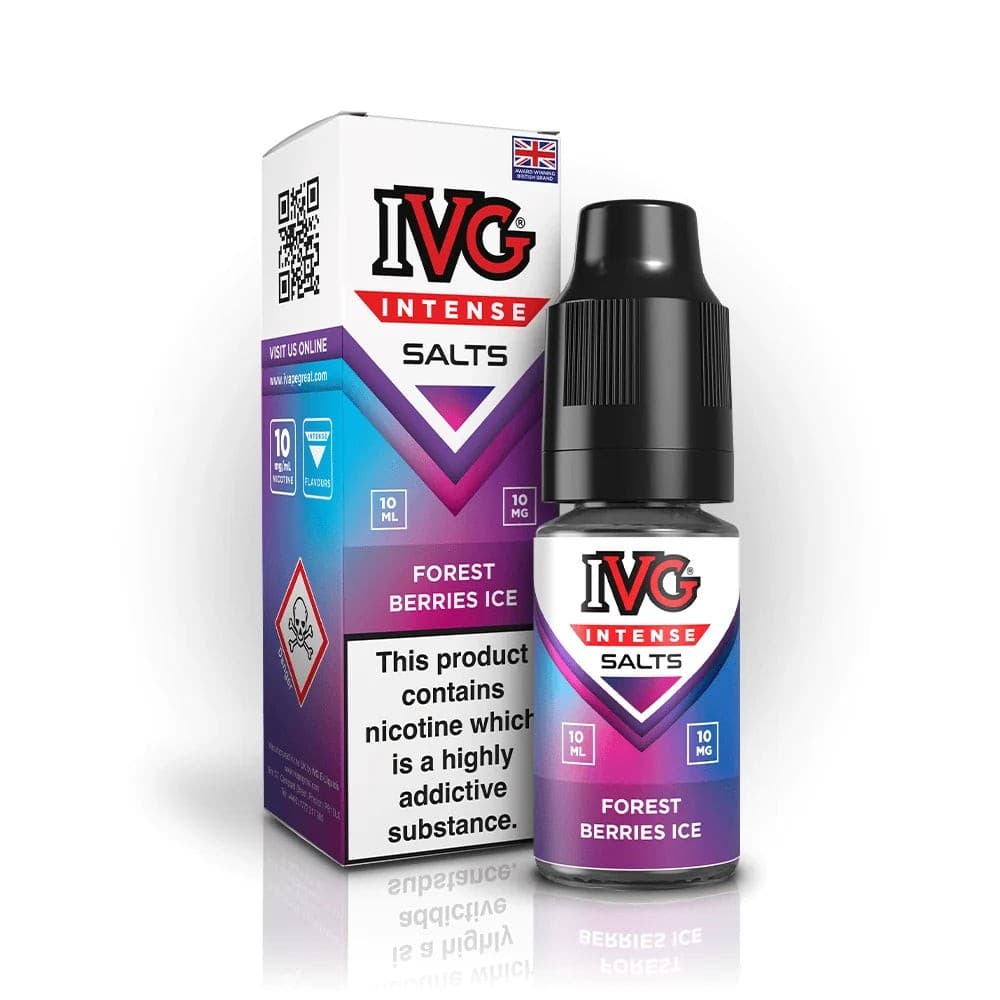 IVG Intense Nic Salt - Forest Berries Ice - 10 Pack