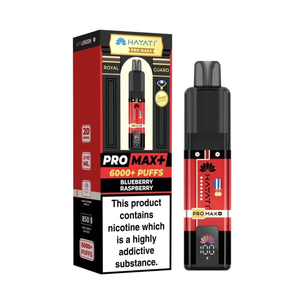 Hayati Pro Max+ 6000 - Blueberry Raspberry (Royal Guard)