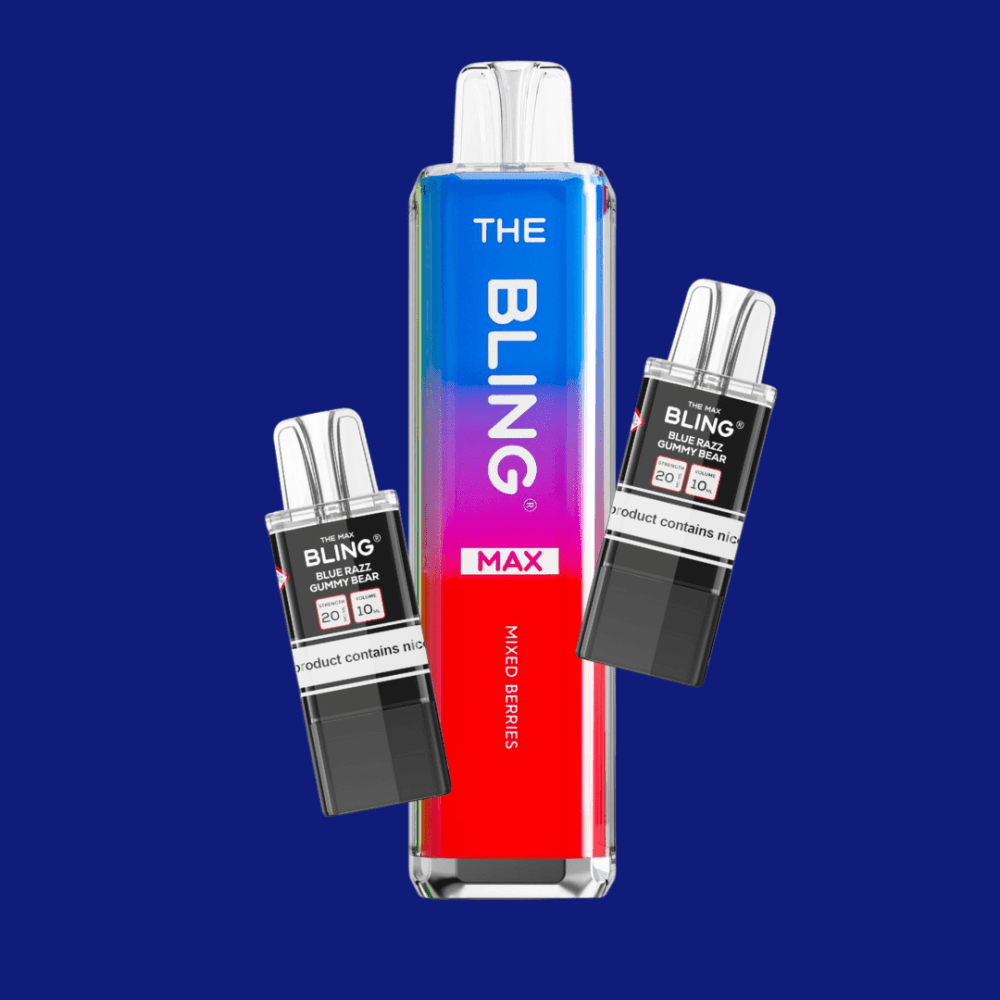 The Bling Max 10k Kit + 5 Refill Pods