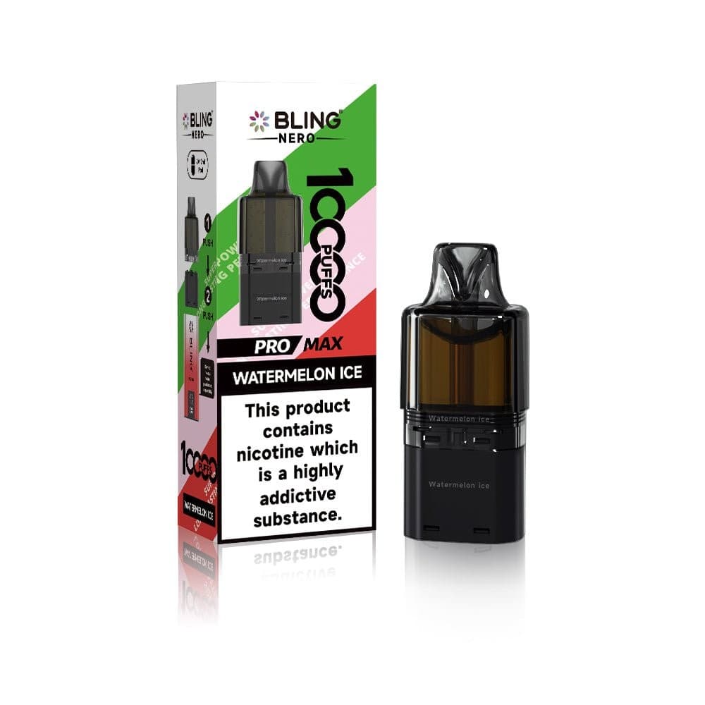 Crystal Bling Nero 10k Refill Pods