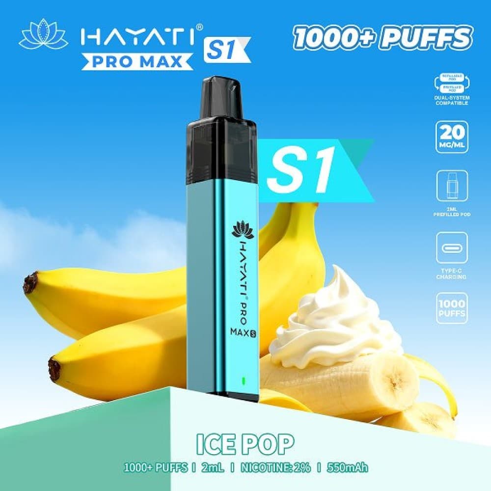 Hayati Pro Max S1 - Ice Pop - 10Packs