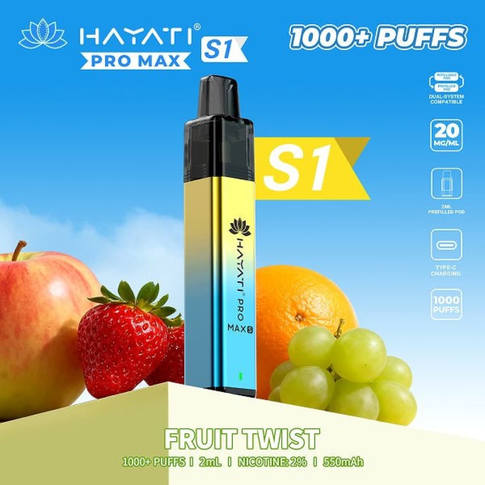 Hayati Pro Max S1 - Fruit Twist - 10Packs