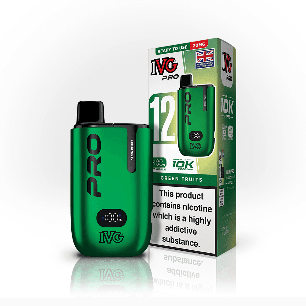 IVG Pro 10000 - Green Fruits - Pack of 5