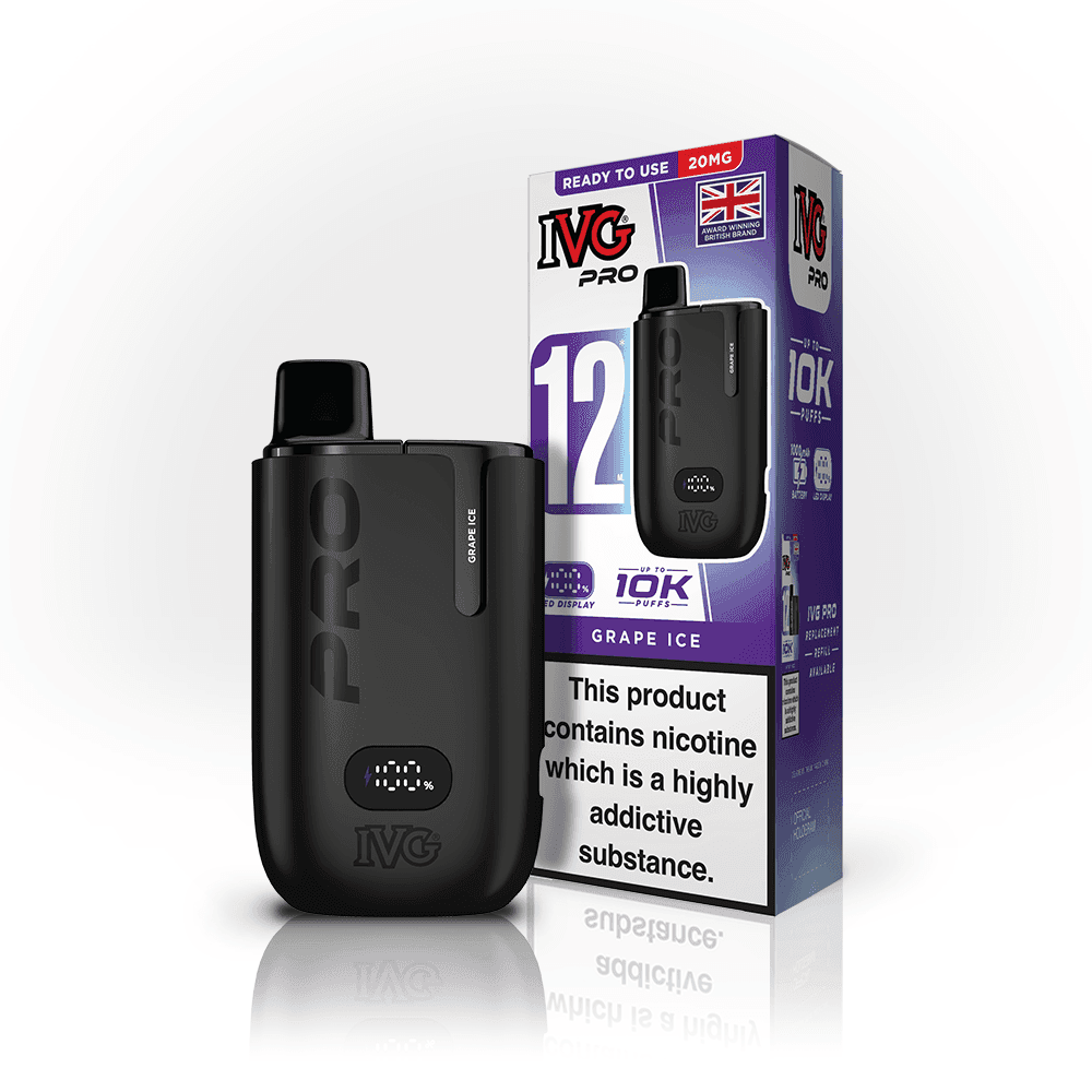 IVG Pro 10000 - Grape Ice - Pack of 5