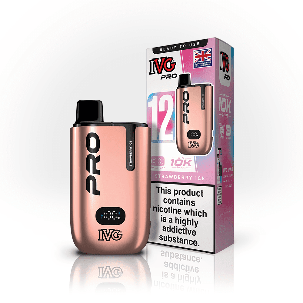 IVG Pro 10000 - Strawberry Ice - Pack of 5