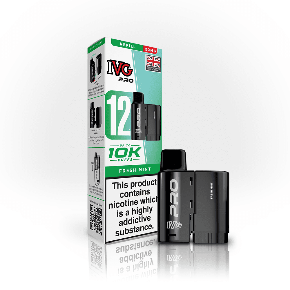 IVG Pro 12 Pods - Fresh Mint - Pack of 5