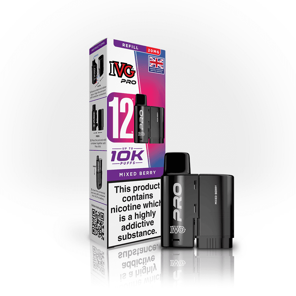IVG Pro 12 Pods - Mixed Berry - Pack of 5