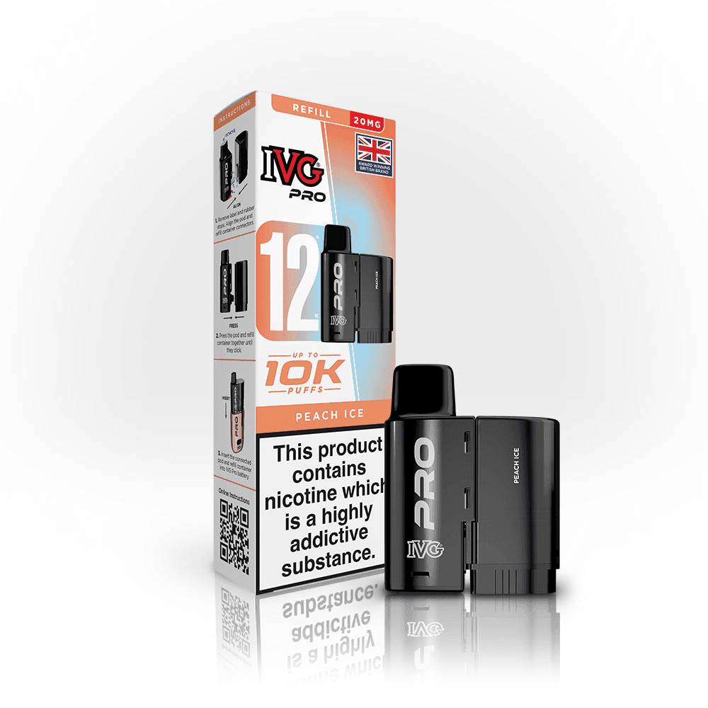 IVG Pro 12 Pods - Peach Ice - Pack of 5