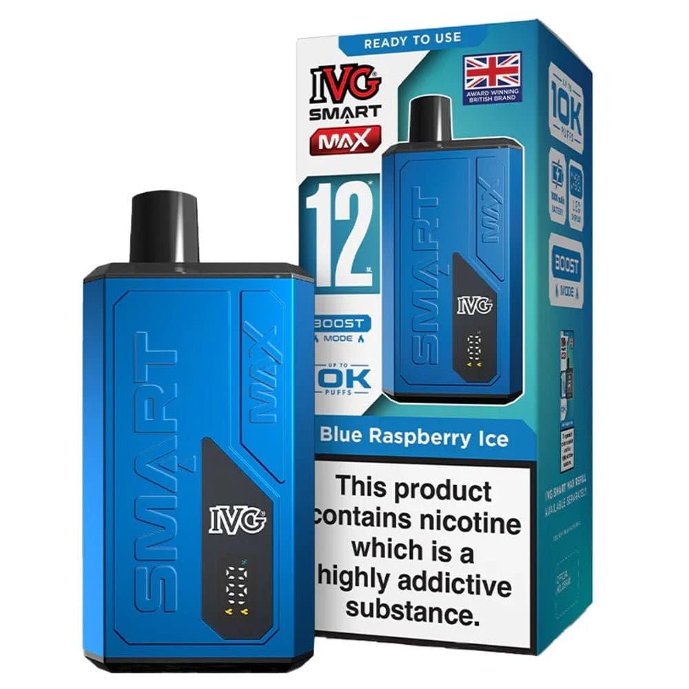 IVG Smart Max 10k - Blue Raspberry Ice