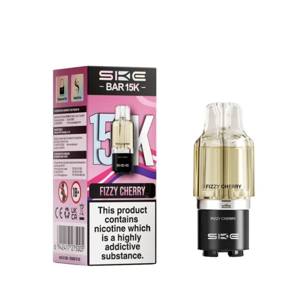 Ske Bar 15k Refill Pods - Fizzy Cherry