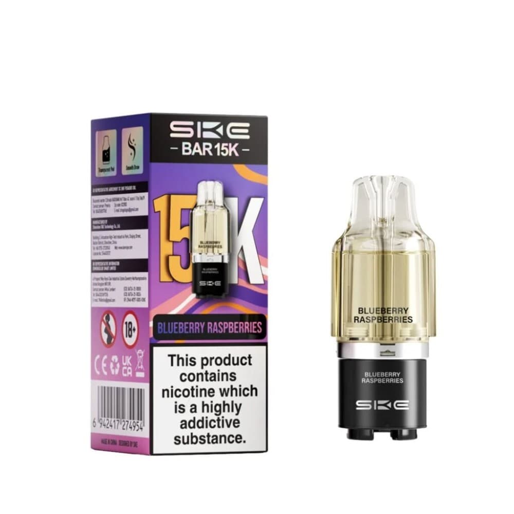 Ske Bar 15k Refill Pods - Blueberry Raspberries