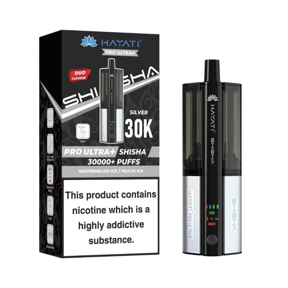 Hayati Shisha Pro Max Plus 30k - Watermelon Ice/Peach Ice