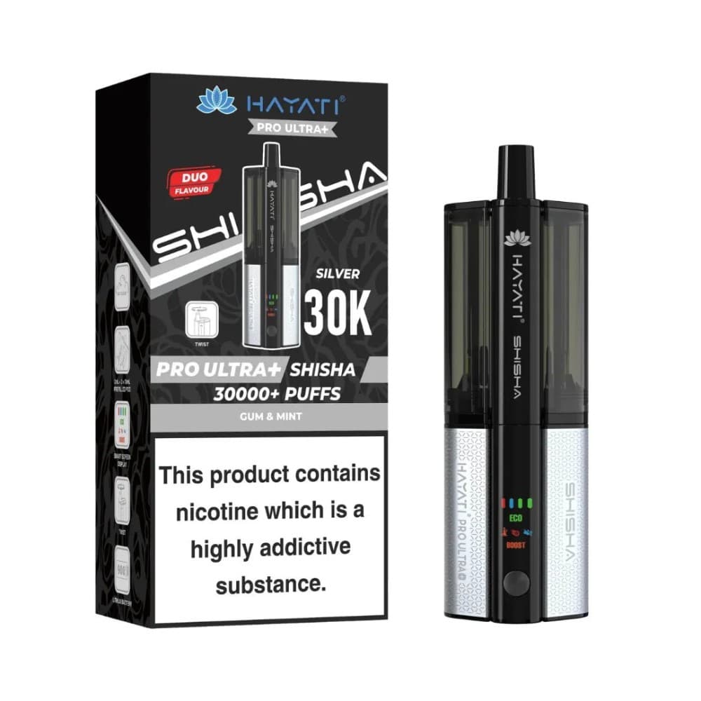 Hayati Shisha Pro Max Plus 30k - Gum & Mint