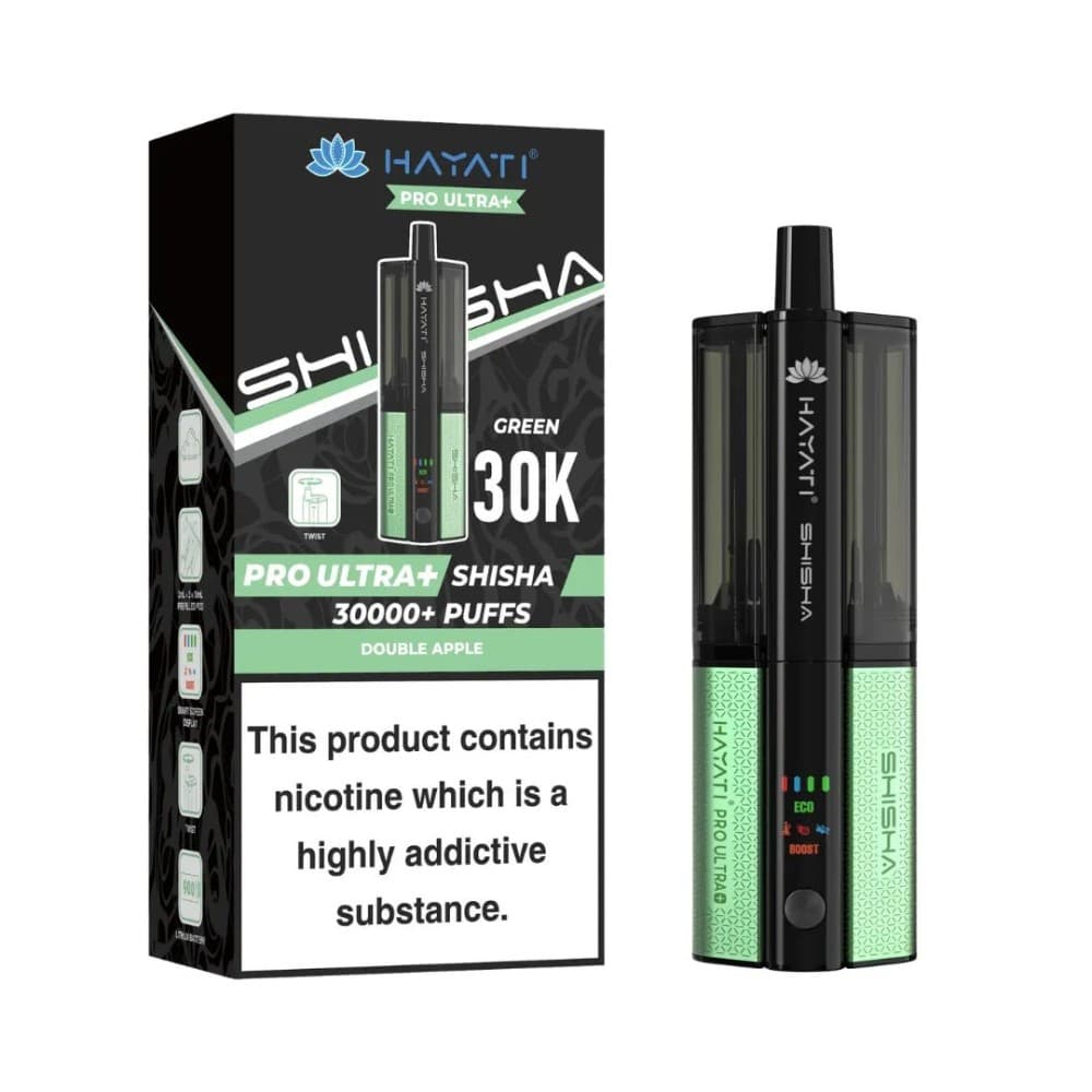 Hayati Shisha Pro Max Plus 30k - Double Apple