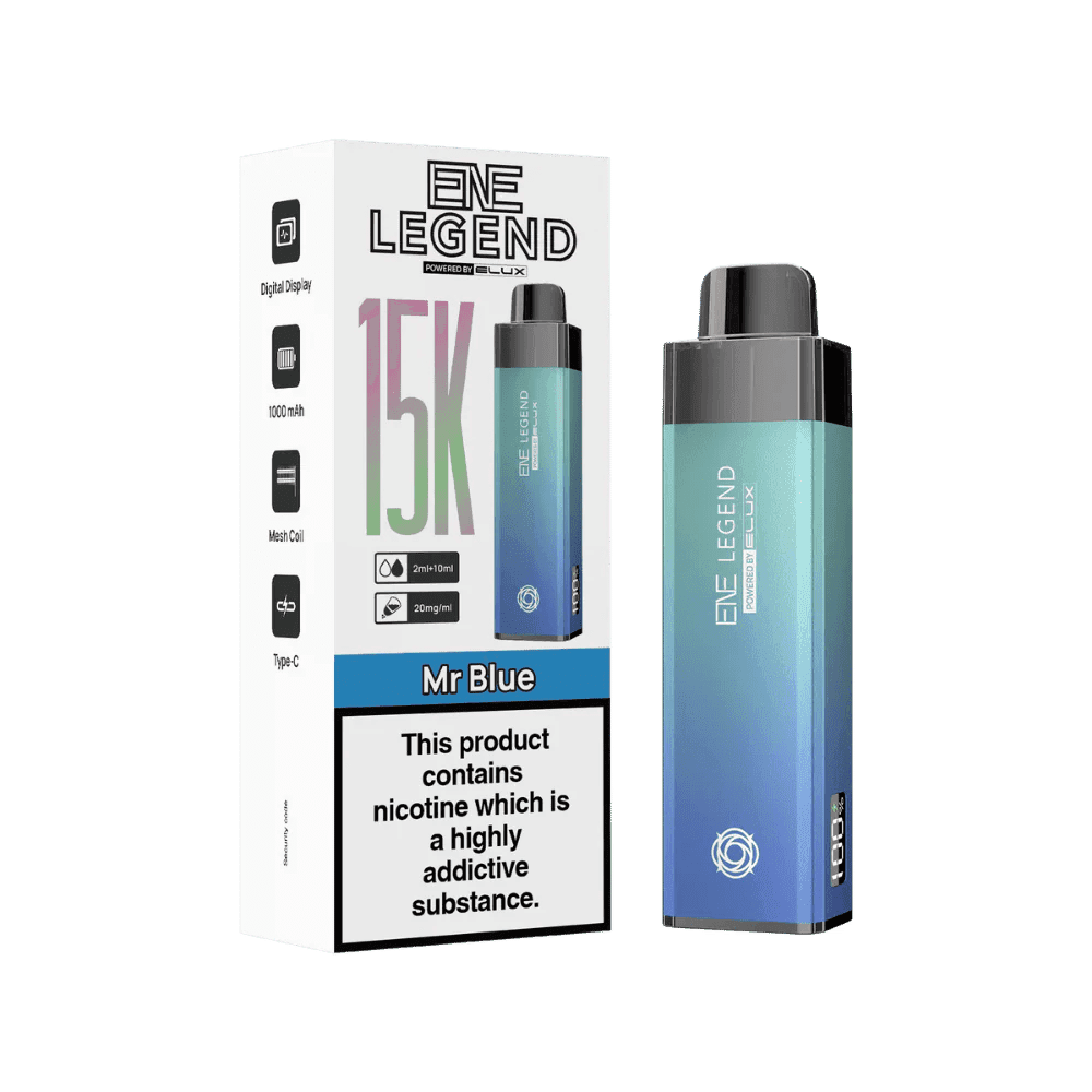 Elux Ene Legend 15k - Mr Blue - 5 Packs