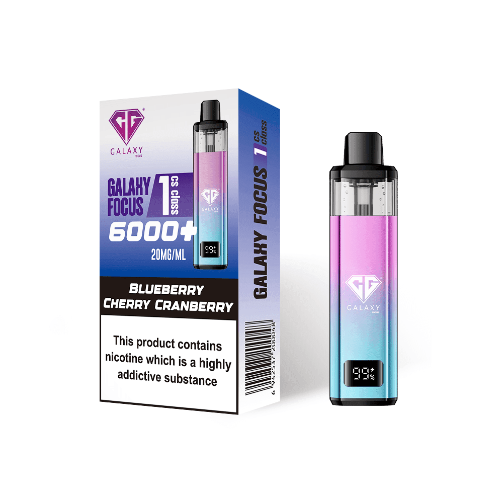 Crystal Galaxy Focus 6000 - Blue Cherry Cranberry