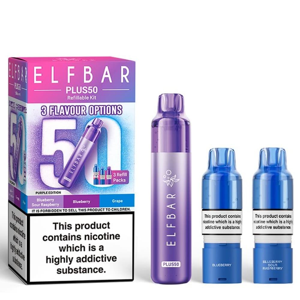 Elf Bar Plus 50k - Purple Edition