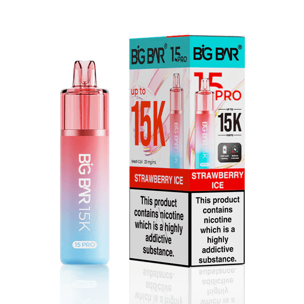Big Bar Pro 15000 - Strawberry Ice