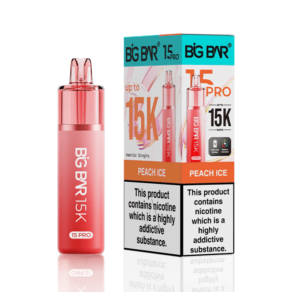 Big Bar Pro 15000 - Peach Ice