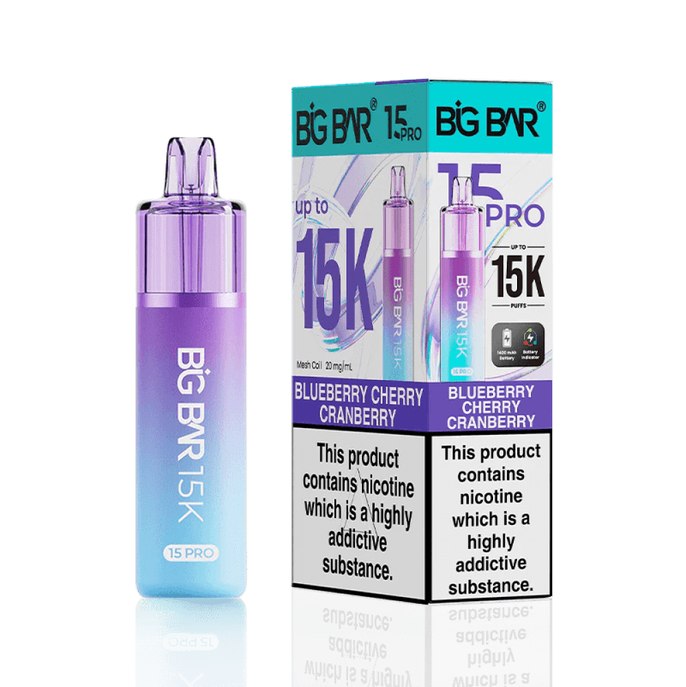 Big Bar Pro 15000 - Blueberry Cherry Cranberry