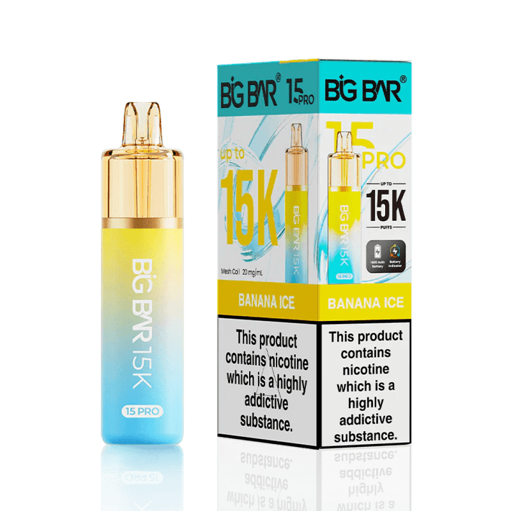 Big Bar Pro 15000 - Banana Ice