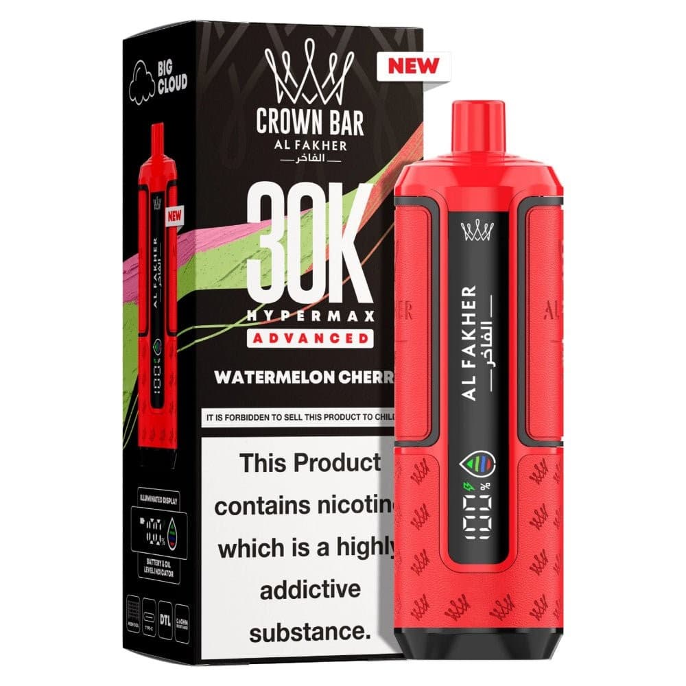 Al Fakher 30k Hypermax - Watermelon Cherry - Pack of 5