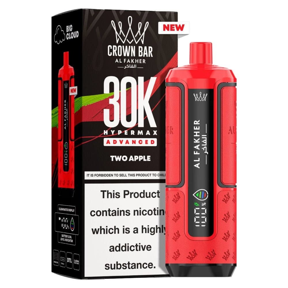 Al Fakher 30k Hypermax - Two Apple