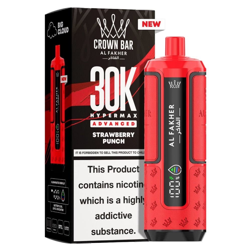 Al Fakher 30k Hypermax - Strawberry Punch