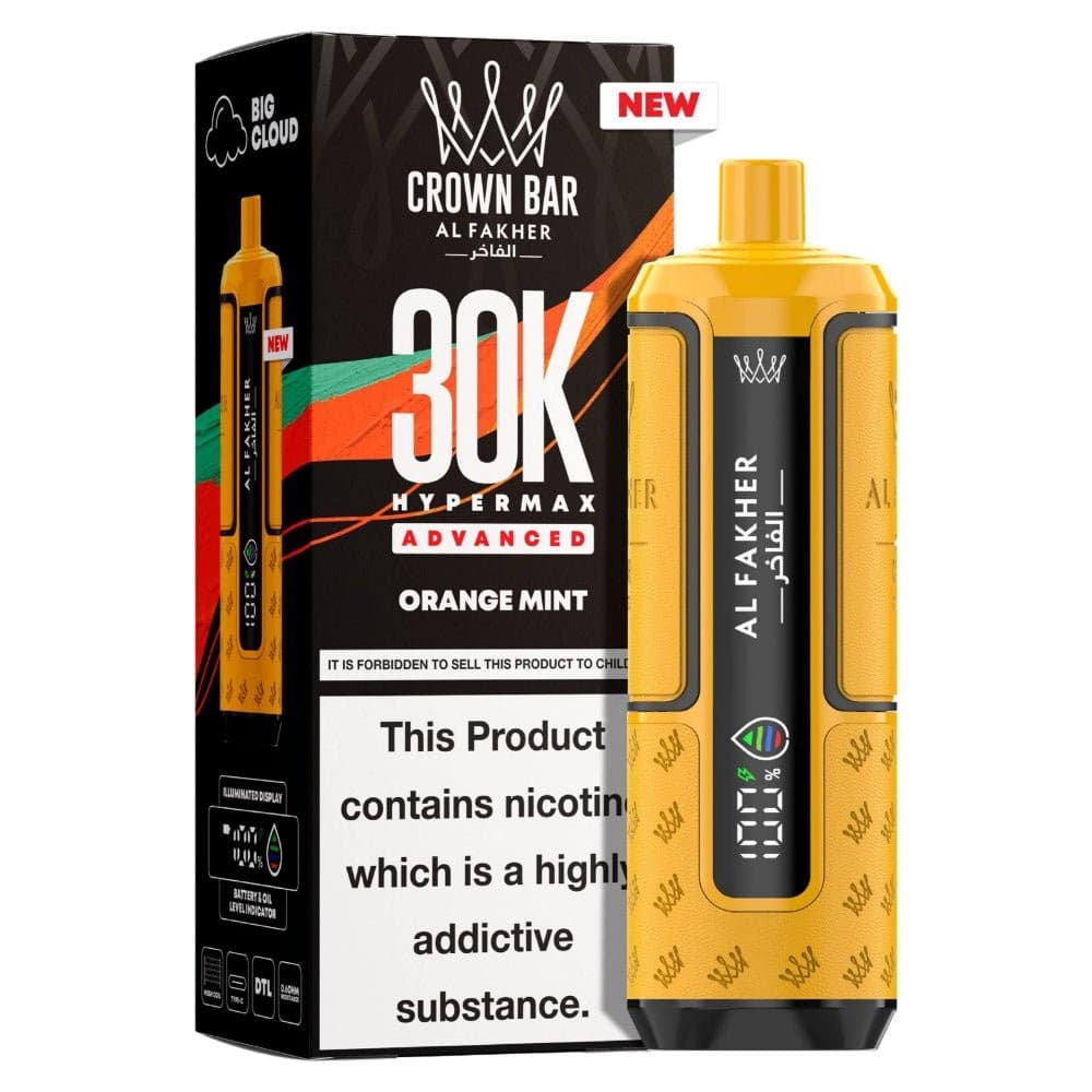 Al Fakher 30k Hypermax - Orange Mint