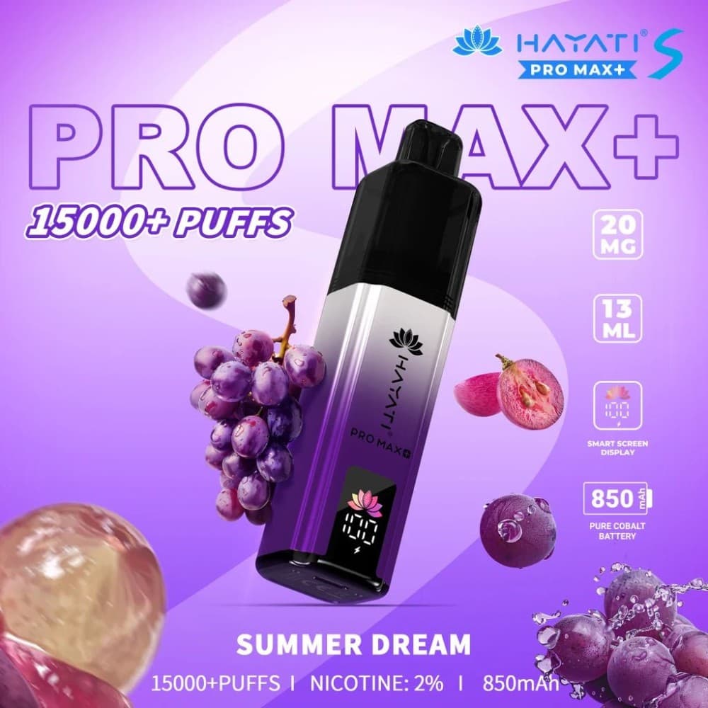 Hayati Pro Max + Plus S 15000 Refill Pods - Summer Dream