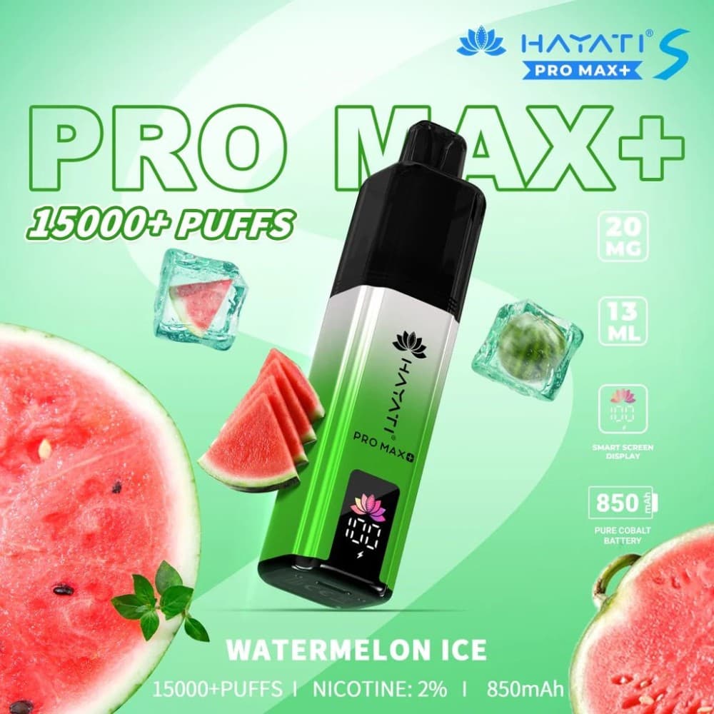 Hayati Pro Max + Plus S 15000 - Watermelon Ice