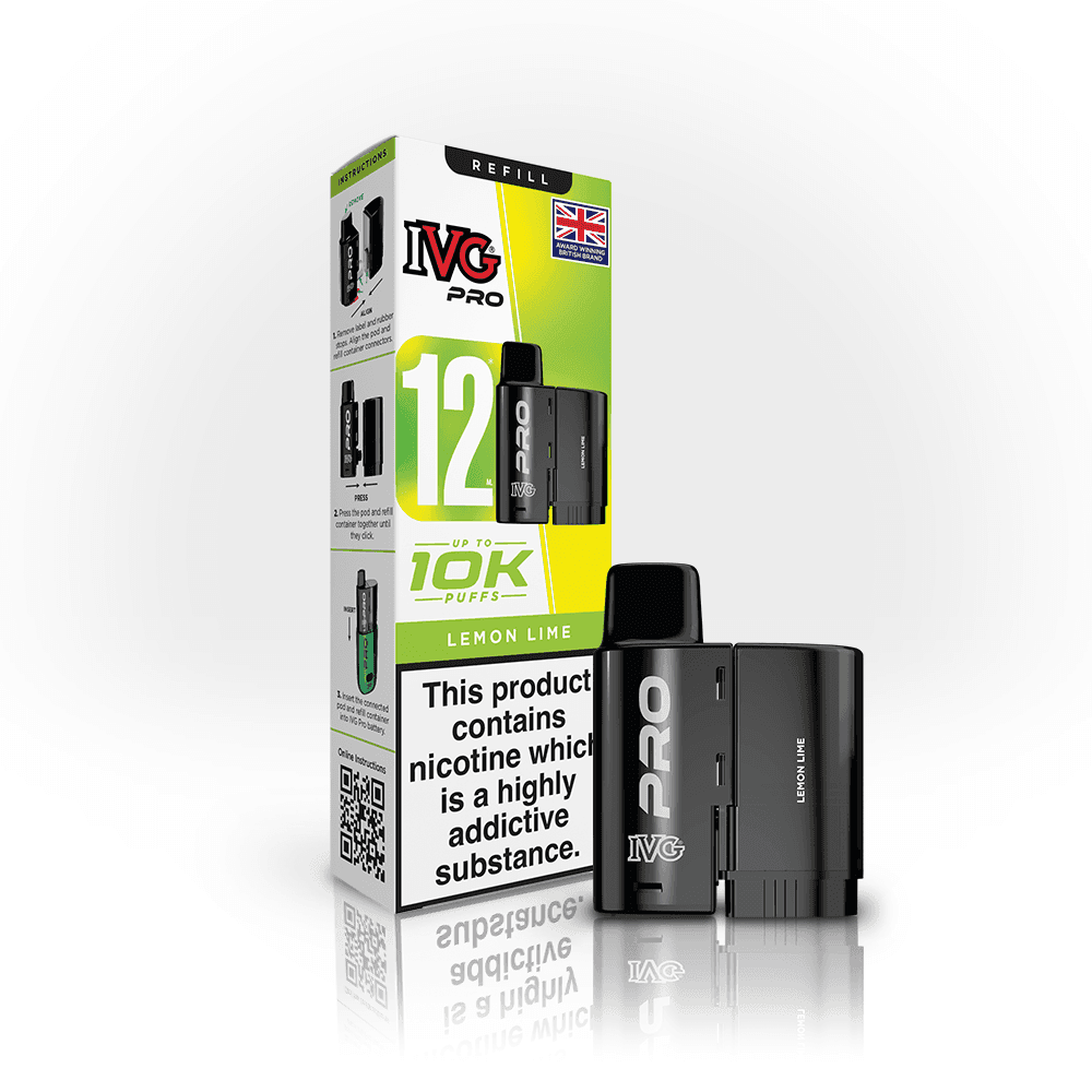 IVG Pro 12 Pods - Lemon Lime - Pack of 5