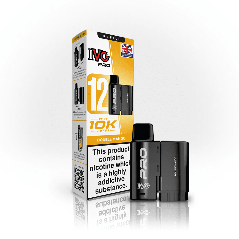 IVG Pro 12 Pods - Double Mango - Pack of 5