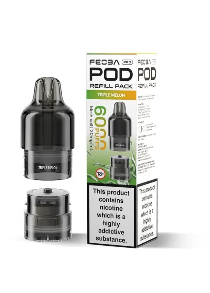 Feoba Pro 6000 Pods - Triple Melon