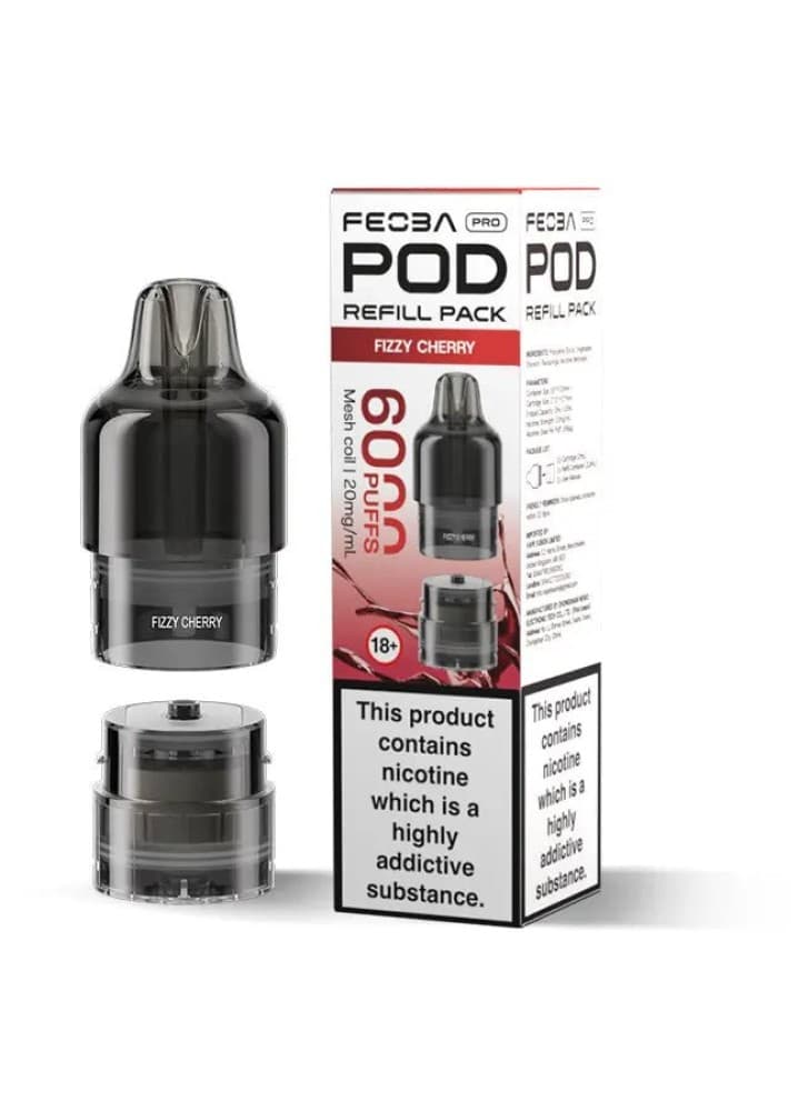Feoba Pro 6000 Pods - Fizzy Cherry