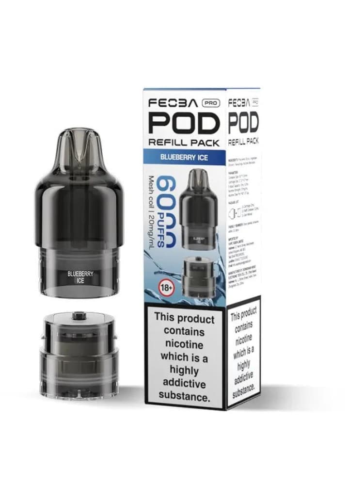 Feoba Pro 6000 Pods - Blueberry Ice